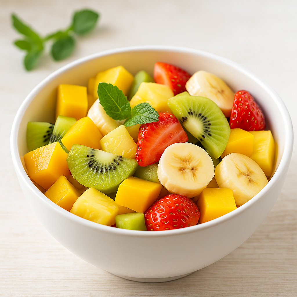 Sahur için Hafif Lezzetler: Tropik Meyve Salatası